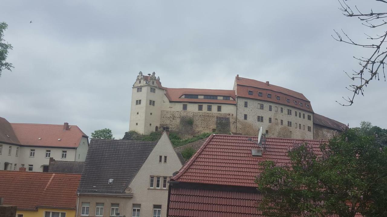 Ferienwohnung Wettin Zewnętrze zdjęcie